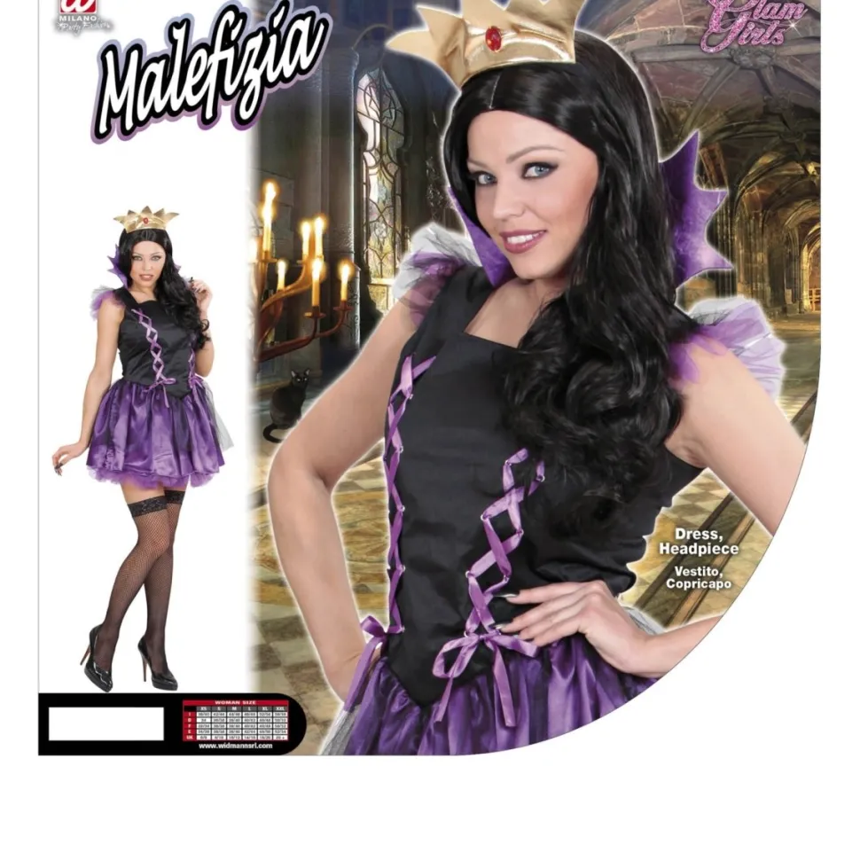 Halloween Jurk Paars Dames Melfizia