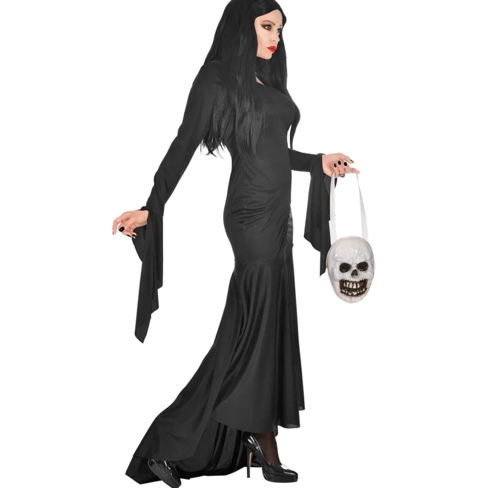 Halloween Jurk Zwart Dames Mortisia