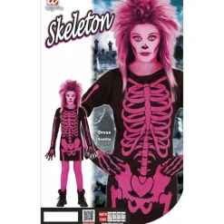 Halloween Jurk Zwart Roze Meisje