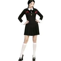 Halloween Jurk Zwart Wit Dames