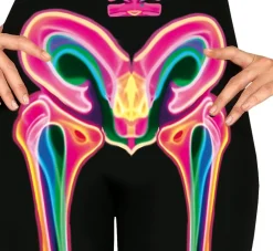 Halloween Kostuum Dames Neon Skelet