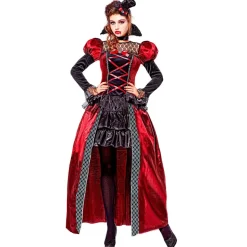 Halloween Kostuum Dames Vampier 3 delig