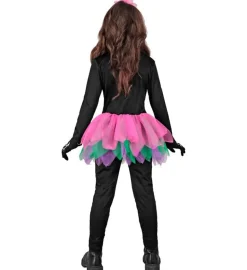 Halloween Kostuum Gekleurd Meisje Skelet
