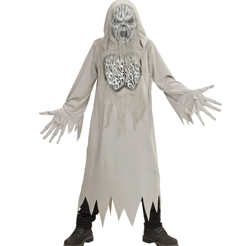 Halloween Kostuum Grijs Kind Geest