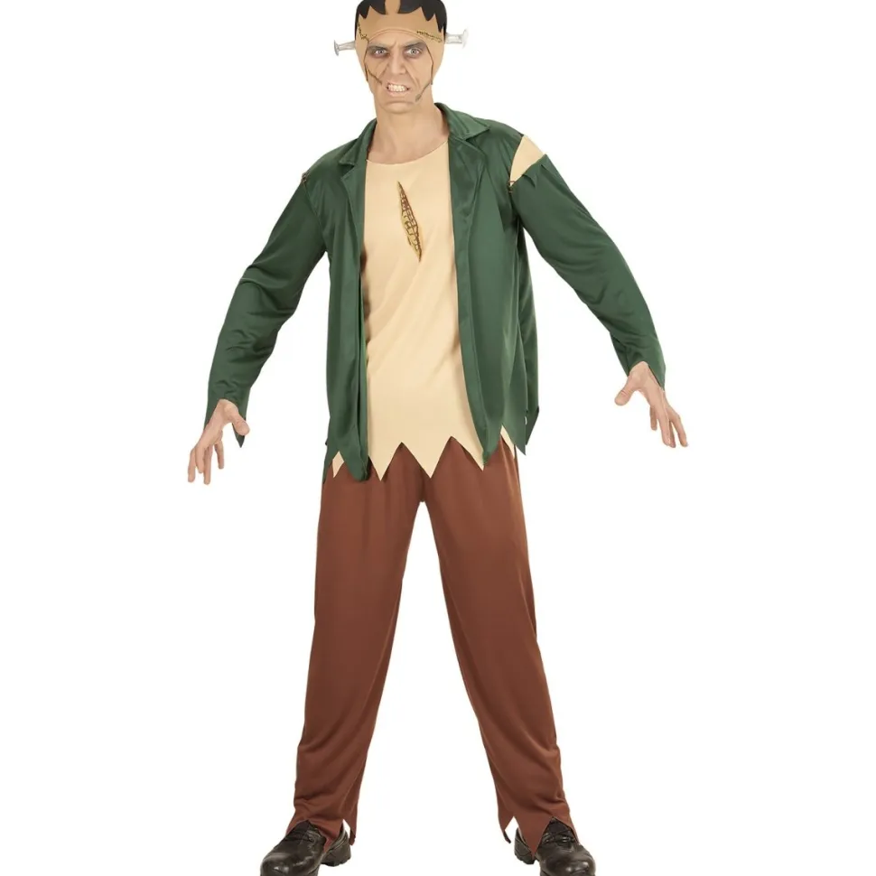 Halloween Kostuum Groen Heren Zombie