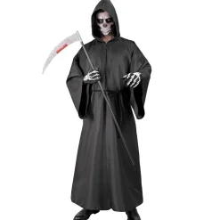 Halloween Kostuum Heren Magere Hein 2 delig