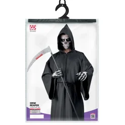 Halloween Kostuum Heren Magere Hein 2 delig