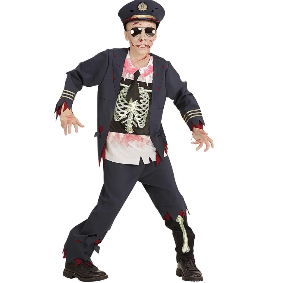 Halloween Kostuum Jongen Politie Zombie
