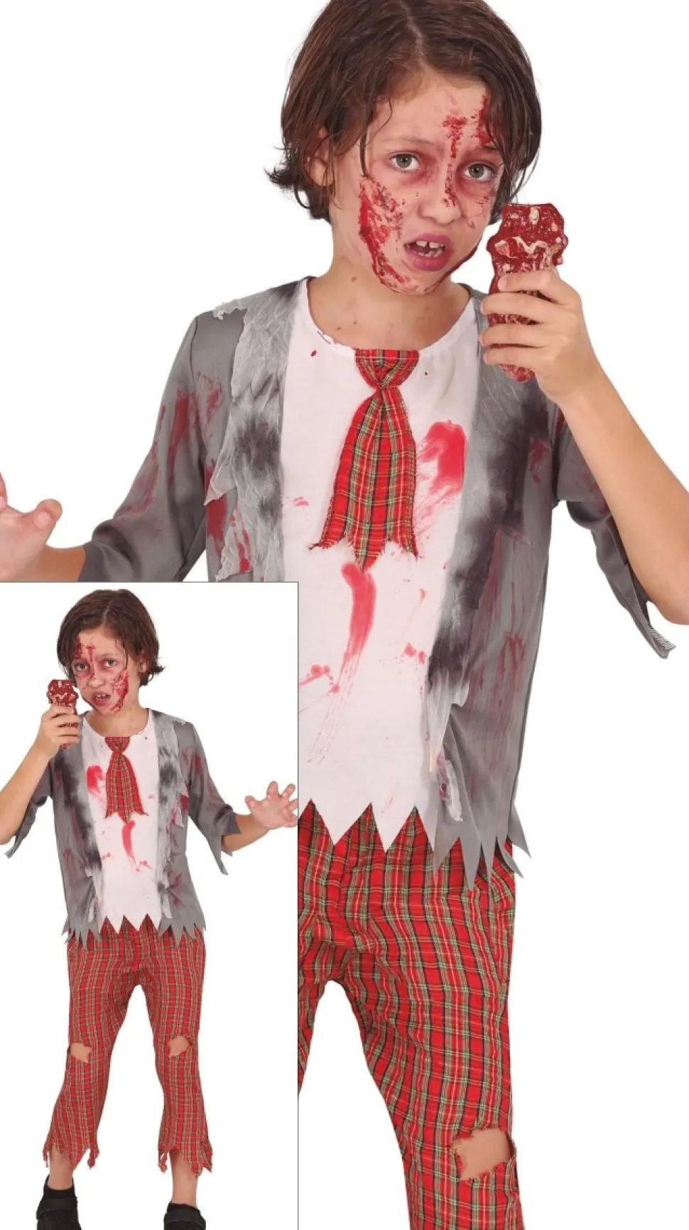 Halloween Kostuum Jongen Zombie Scholier
