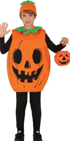 Halloween Kostuum Kind Pompoen Oranje