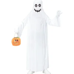 Halloween Kostuum Wit Kind Geest Gewaad