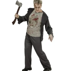 Halloween Kostuum Zwart Heren Zombie