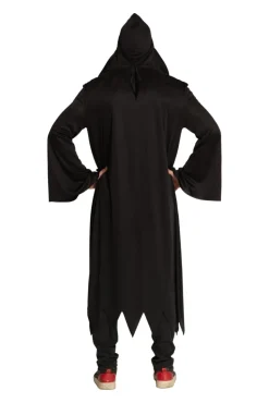 Halloween Kostuum Zwart Magere Hein