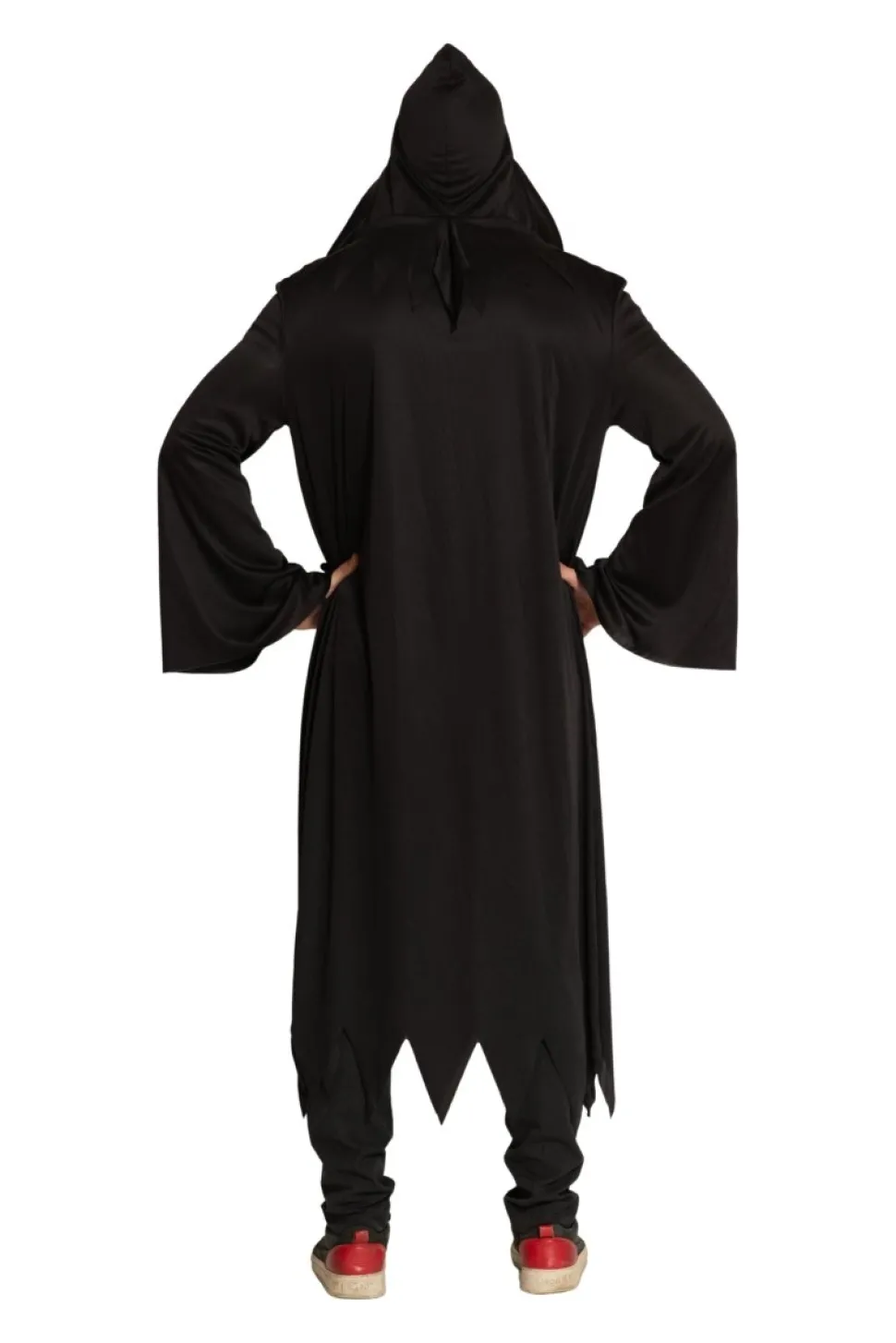 Halloween Kostuum Zwart Magere Hein