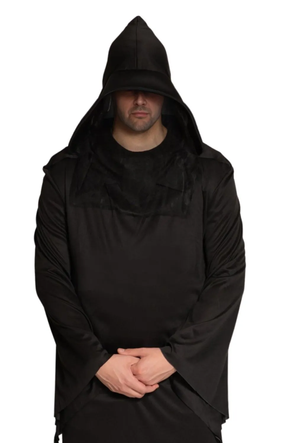 Halloween Kostuum Zwart Magere Hein