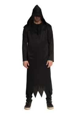 Halloween Kostuum Zwart Magere Hein