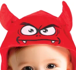 Halloween Poncho Baby Duivel