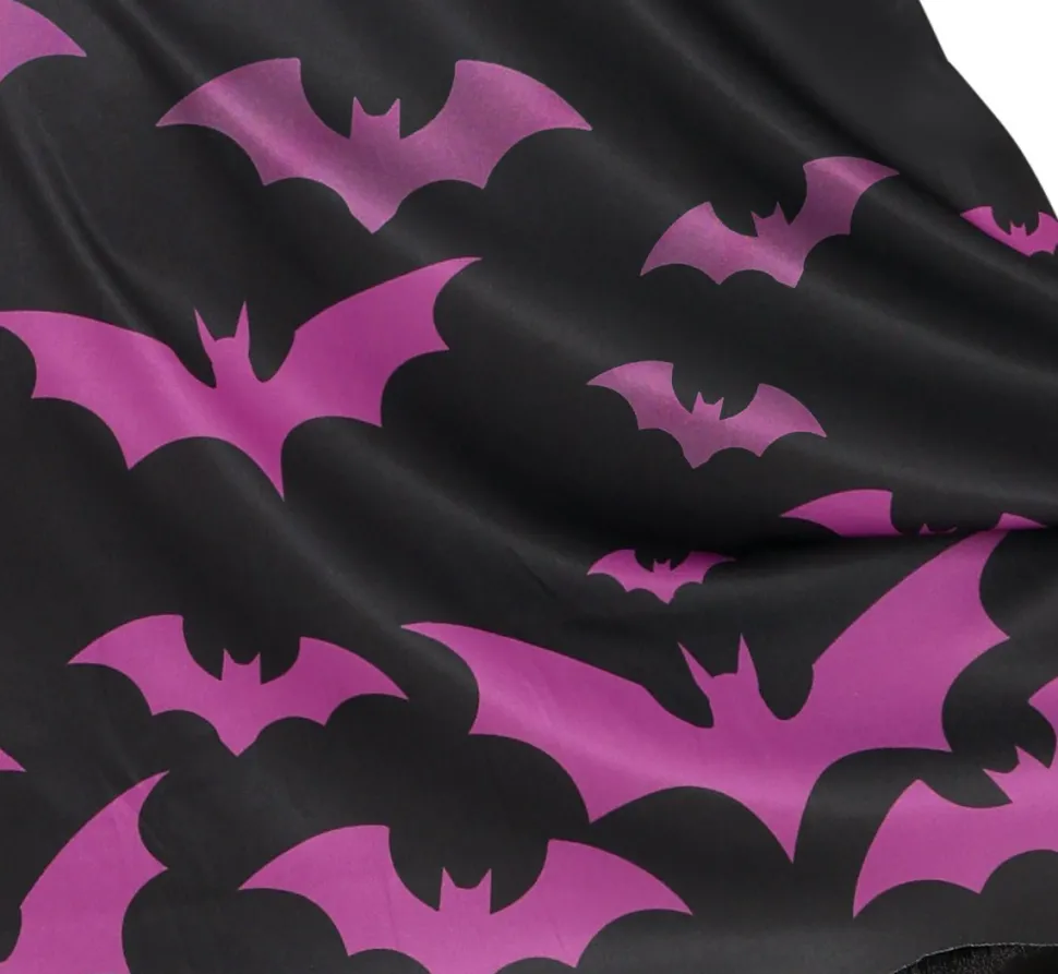 Halloween Poncho Meisje Vleermuizen
