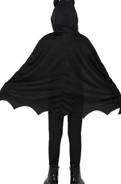 Halloween Poncho Meisje Vleermuizen