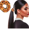 Halloween Scrunchie Pompoen