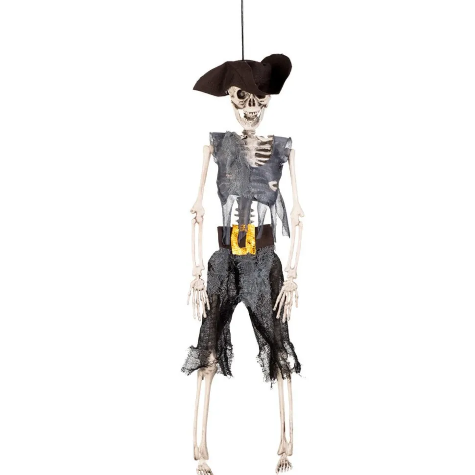 Halloween Skelet Piraat 40cm