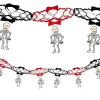 Halloween Slinger Skelet Onderhangers 2m