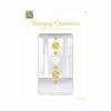 Hangdecoratie 50 Jaar Goud Wit 20,5cm
