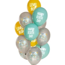 Happy Birthday Ballonnen Gamen 33cm 12st