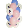 Happy Birthday Ballonnen Kat 33cm 12st