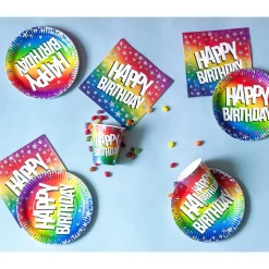 Happy Birthday Bekers Papier 210ml 10st