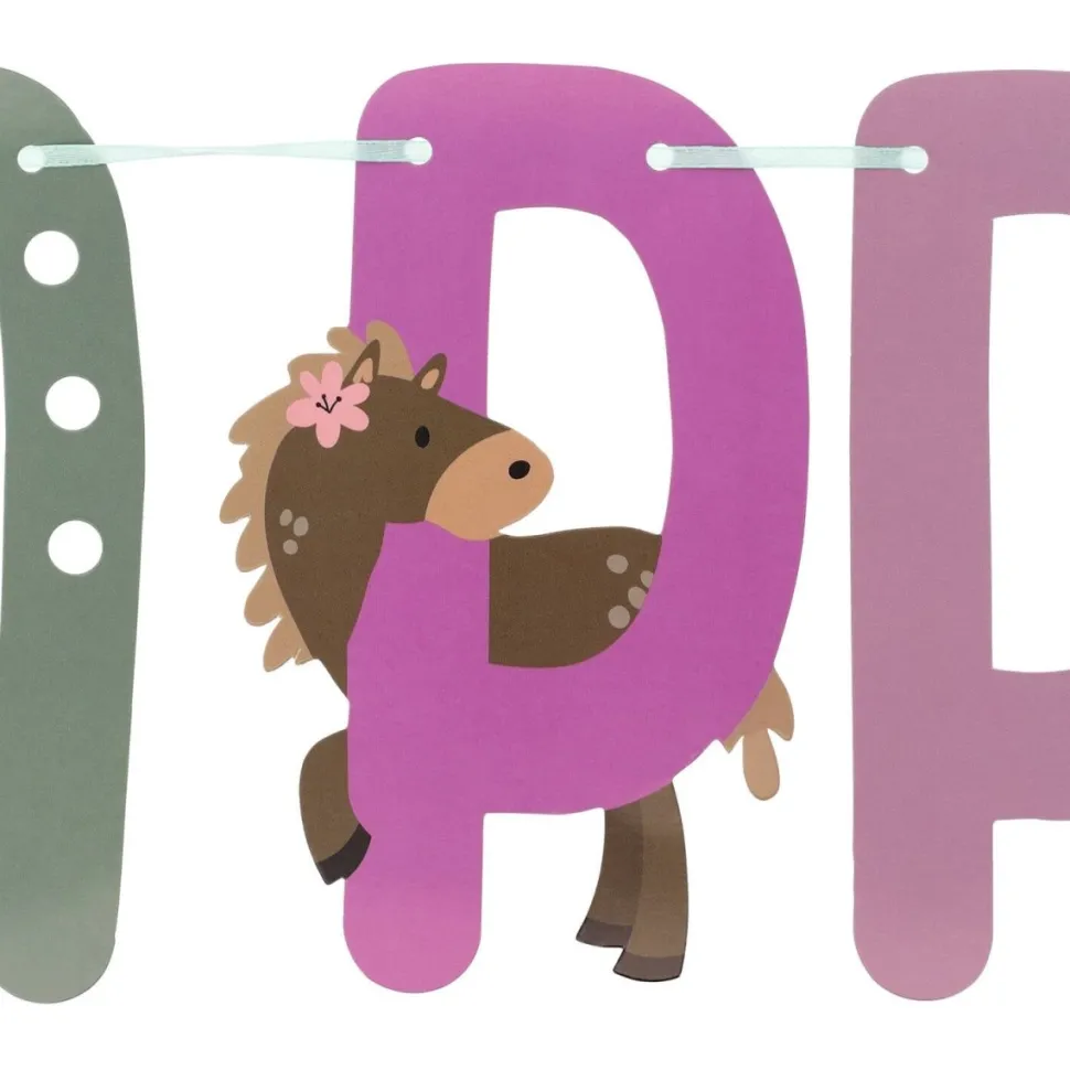 Happy Birthday Letterslinger Happy Horses 1,5m