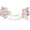 Happy Birthday Slinger Met Ballonnen 1,5m