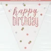 Happy Birthday Slinger Rose Goud 2,74m