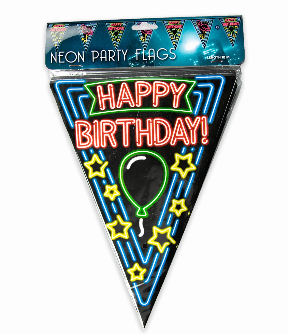 Happy Birthday Slingers Neon 10m