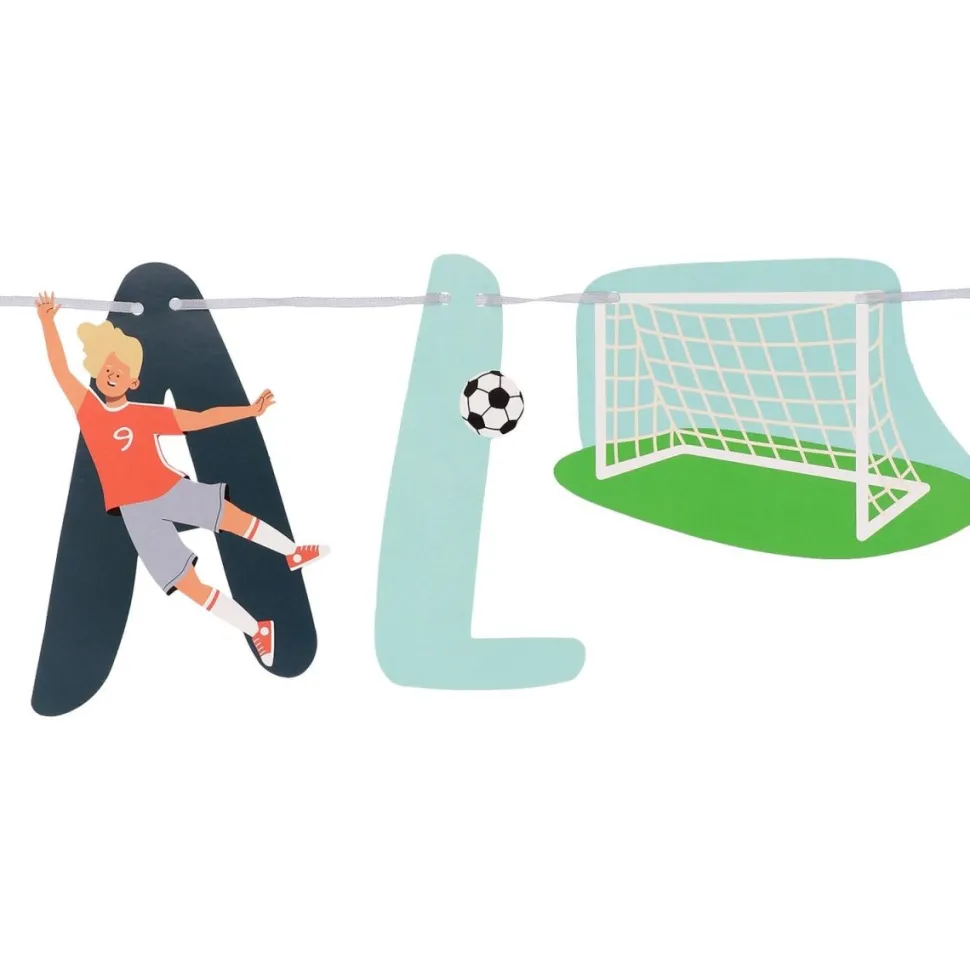 Happy Birthday Slinger Voetbal It'S A Goal 1,5m