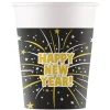 Happy New Year Bekers Papier 200ml 8st