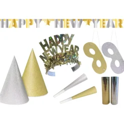 Happy New Year Decoratie Set 27 delig