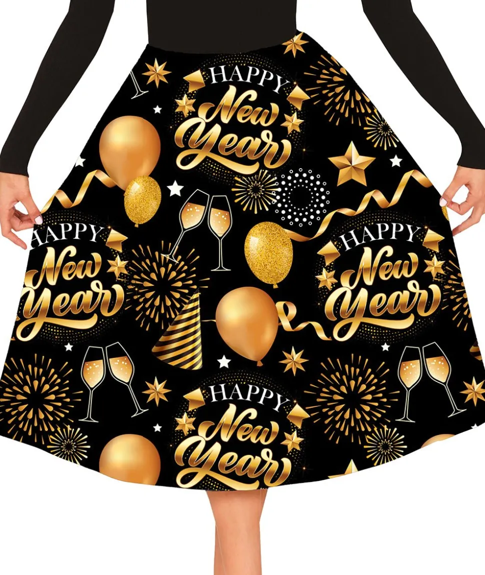 Happy New Year Rok Zwart Goud
