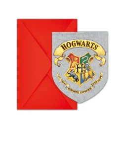 Harry Potter Uitnodigingen En Enveloppen 6st