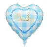 Hart Folie Ballon Baby Leeg 35cm