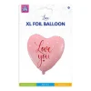 Hart Helium Ballon Love You Leeg 60cm