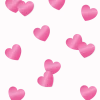 Hartjes Tafelconfetti Roze 14gr