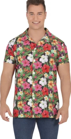 Hawaii Blouse Heren Bloemen
