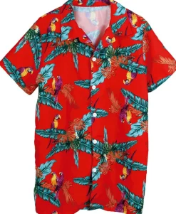 Hawaii Blouse Papegaaien