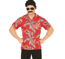Hawaii Blouse Papegaaien