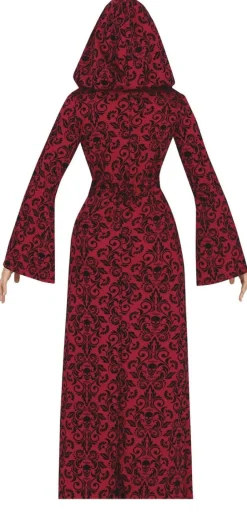 Heksen jurk Dames rood