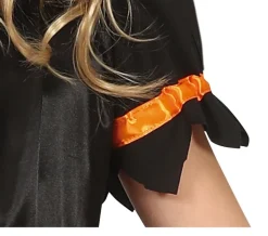 Heks Halloween Kostuum Meisje Paars Zwart
