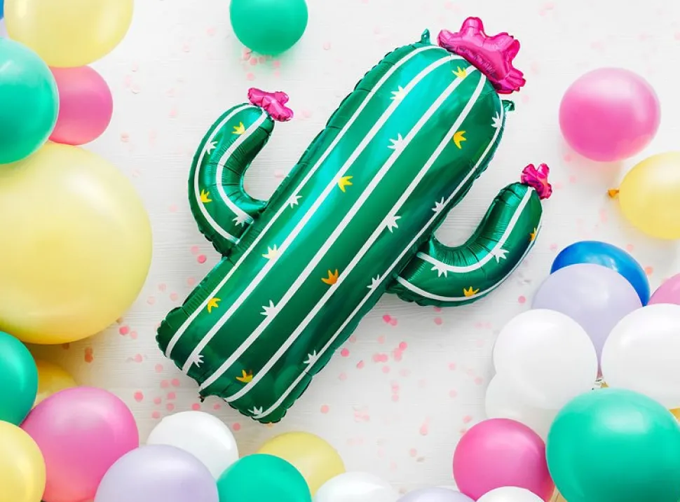 Helium Ballon Cactus Leeg 82cm