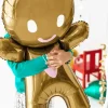 Helium Ballon Gingerbread Leeg 97cm