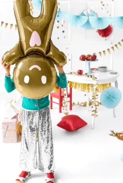 Helium Ballon Gingerbread Leeg 97cm